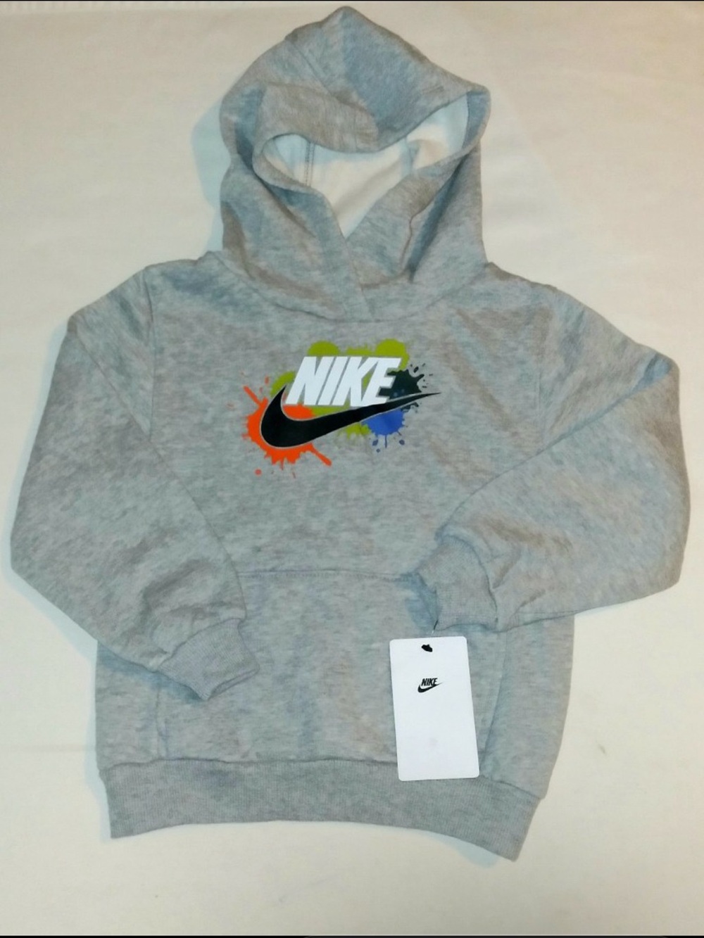 Nike Boys Toddler 2pc Hooded Joggers Set 4T Dark Grey Heather - Picture 2 of 4